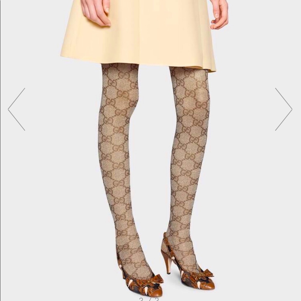 Gucci GG pattern tights